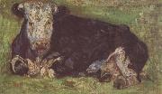 Vincent Van Gogh Lying Cow (nn04) oil painting artist